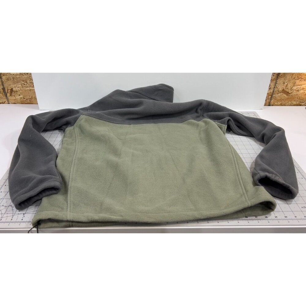 Columbia Steens 2.0 Mountain Men's XL Fleece Jacket Green Gray Full Zip NWOT - Picture 6 of 6